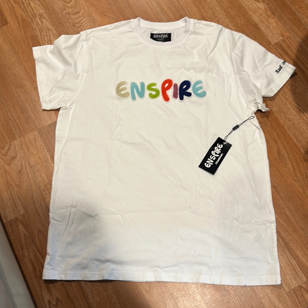 NWT Enspire Streetwear 3rd collection white mens tshirt 3XL